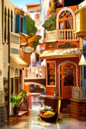 زاوية فينيسيا الرومانسية Romantic Venice Book Nook
