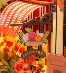 زاوية الأزهار المصغّرة Floral Corner Book Nook
