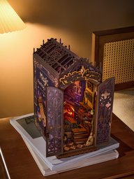 زاوية الخيال السحري المصغّرة Magic Fantasy Book Nook