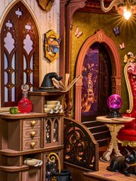 زاوية الخيال السحري المصغّرة Magic Fantasy Book Nook