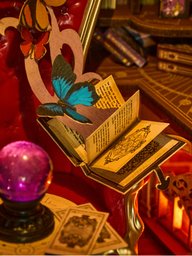 زاوية الخيال السحري المصغّرة Magic Fantasy Book Nook