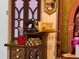 زاوية الخيال السحري المصغّرة Magic Fantasy Book Nook