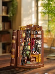 زاوية الدراسة الهادئة المصغّرة Silent Study Book Nook