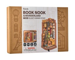 زاوية الدراسة الهادئة المصغّرة Silent Study Book Nook