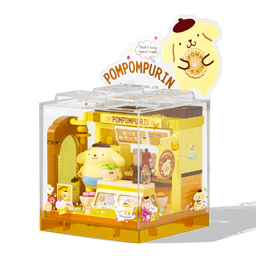 مكعبات بومبومبورين – متجر الحلويات Pompompurin Dessert Shop Building Blocks