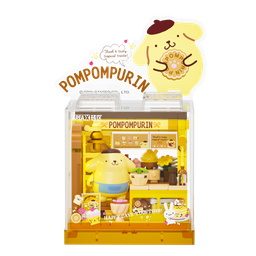 مكعبات بومبومبورين – متجر الحلويات Pompompurin Dessert Shop Building Blocks