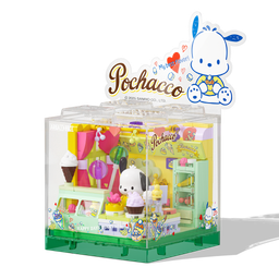 مكعبات بوشاكو – متجر الآيس كريم Pochacco Ice Cream Shop Building Blocks