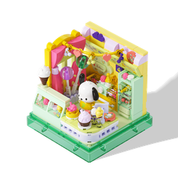 مكعبات بوشاكو – متجر الآيس كريم Pochacco Ice Cream Shop Building Blocks