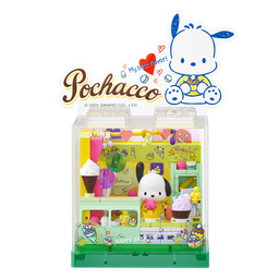مكعبات بوشاكو – متجر الآيس كريم Pochacco Ice Cream Shop Building Blocks