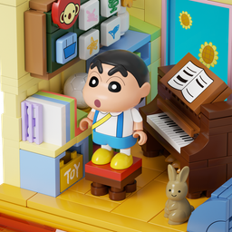 صف شين تشان المدرسي – مكعبات تركيب Shin-chan Classroom – Building Blocks