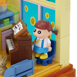 صف شين تشان المدرسي – مكعبات تركيب Shin-chan Classroom – Building Blocks
