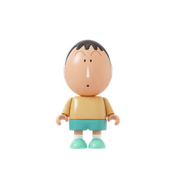 حديقة شين تشان – مكعبات تركيب مع صندوق عرض Shin Chan Garden - Building Blocks with Display Box