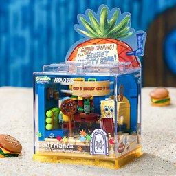 مطعم سلطع برغر السري – سبونج بوب مكعبات Secret Krusty Krab – SpongeBob Building Blocks