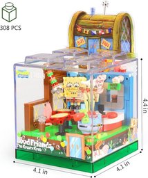 غرفة مستر سلطع – سبونج بوب مكعبات Mr. Krabs' Office – SpongeBob Building Blocks