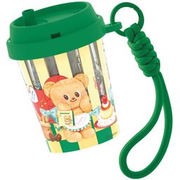 كوب قهوة بتصميم بازل الدب اللطيف مع تعليقة Butterbear Puzzle Mug with Charm