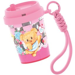 كوب قهوة بتصميم بازل الدب اللطيف مع تعليقة Butterbear Puzzle Mug with Charm
