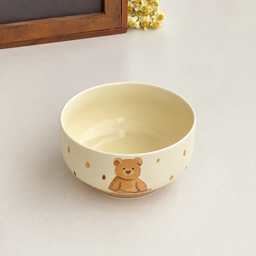 وعاء سيراميك شخصيات لطيفة – 400 مل Cute Character Ceramic Bowl – 400 ml