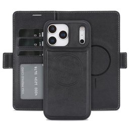 كفر دفتري ماك سيف قابل للفصل مع محفظة لجهاز ايفون 13 برو Dekker Case iPhone 13 Pro
