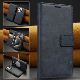 كفر دفتري ماك سيف قابل للفصل مع محفظة لجهاز ايفون 13 برو Dekker Case iPhone 13 Pro