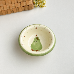 وعاء سيراميك صغير بتصاميم لطيفة – 11.4 سم Small Ceramic Bowl with Cute Designs – 11.4 cm