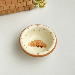 وعاء سيراميك صغير بتصاميم لطيفة – 11.4 سم Small Ceramic Bowl with Cute Designs – 11.4 cm