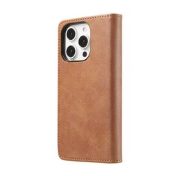 كفر دفتري ماك سيف قابل للفصل مع محفظة لجهاز ايفون 15 برو ماكس Dekker Case iPhone 15 Pro Max
