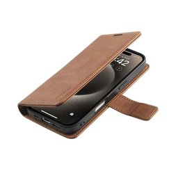 كفر دفتري ماك سيف قابل للفصل مع محفظة لجهاز ايفون 16 برو Dekker Case iPhone 16 Pro