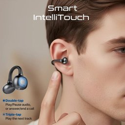 سماعة Promate AudioFit لاسلكية مفتوحة الأذن مع IntelliTouch Promate AudioFit IntelliTouch Earbuds