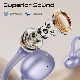 سماعة Promate AudioFit لاسلكية مفتوحة الأذن مع IntelliTouch Promate AudioFit IntelliTouch Earbuds