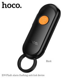 جهاز تعقب HOCO E99 لمنع الفقدان للحقائب مع إنذار 120dB وإضاءة طوارئ يدعم Apple Find My HOCO E99 120DB Apple Find My Tracker
