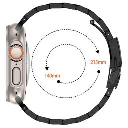 سير فقط (بدون ساعة) - COTECi Titanium Armor Band 2 لساعة ابل COTECi Titanium Armor Band 2