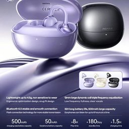 سماعات REMAX OWS-23 TWS لاسلكية Bluetooth 6.0 بسواقة 12mm REMAX OWS-23 TWS Earbuds