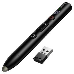 مؤشر ليزر hoco GM203 Touch لاسلكي 2.4G للعروض التقديمية برأس لمس للشاشات وشاشة LED hoco GM203 Touch Laser Pointer Accessory