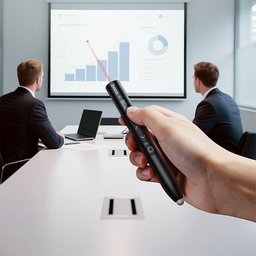 مؤشر ليزر hoco GM203 Touch لاسلكي 2.4G للعروض التقديمية برأس لمس للشاشات وشاشة LED hoco GM203 Touch Laser Pointer Accessory