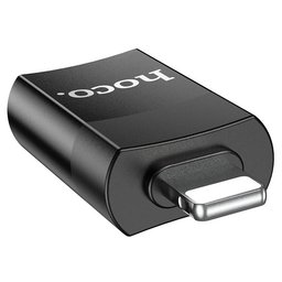 محول OTG hoco UA17 من Lightning إلى USB لقراءة الفلاش ميموري على الايفون hoco UA17 Lightning OTG Adapter