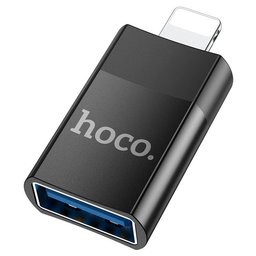 محول OTG hoco UA17 من Lightning إلى USB لقراءة الفلاش ميموري على الايفون hoco UA17 Lightning OTG Adapter