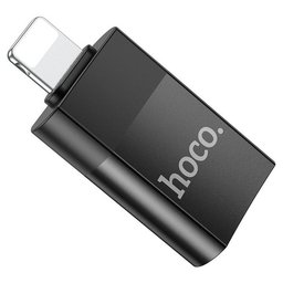 محول OTG hoco UA17 من Lightning إلى USB لقراءة الفلاش ميموري على الايفون hoco UA17 Lightning OTG Adapter