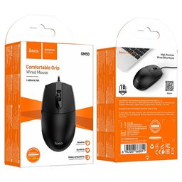 ماوس سلكي hoco GM50 League بمنفذ USB-A ودقة 1000 DPI و3 أزرار hoco GM50 League Mouse