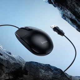 ماوس سلكي hoco GM50 League بمنفذ USB-A ودقة 1000 DPI و3 أزرار hoco GM50 League Mouse