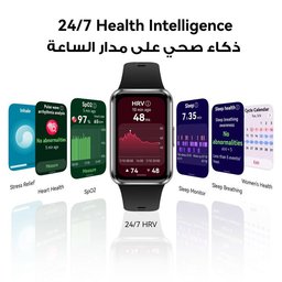 سوار HUAWEI Band 11 الذكي بشاشة 1.62 إنش AMOLED ومقاومة 5ATM وبطارية حتى 14 يوم HUAWEI Band 11