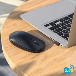 ماوس لاسلكي hoco GM15 Art ثنائي الاتصال 2.4G وبلوتوث بدقة 1600 DPI hoco GM15 Art Wireless Mouse