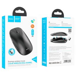 ماوس لاسلكي hoco GM15 Art ثنائي الاتصال 2.4G وبلوتوث بدقة 1600 DPI hoco GM15 Art Wireless Mouse