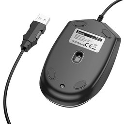 ماوس Gaming سلكي hoco GM37 Wonderful بدقة 2400 DPI و4 أزرار وإضاءة متعددة الألوان hoco Gaming GM37 Wonderful 2400 DPI 4 Mouse
