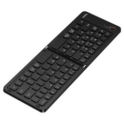 كيبورد لاسلكي قابل للطي hoco GM71 Proficient بلوتوث 5.2 بـ67 مفتاح صامت hoco GM71 Proficient Folding Keyboard