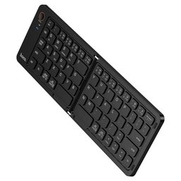 كيبورد لاسلكي قابل للطي hoco GM71 Proficient بلوتوث 5.2 بـ67 مفتاح صامت hoco GM71 Proficient Folding Keyboard