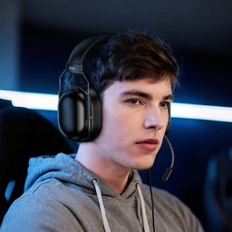 سماعة Gaming سلكية hoco W113 بمنفذ USB وصوت محيطي 7.1 مع مايك hoco W113 USB Gaming Headset