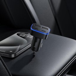 شاحن سيارة hoco Z63 Barry بأربعة منافذ 2 × USB-A و2 × Type-C hoco Z63 Barry Car Charger