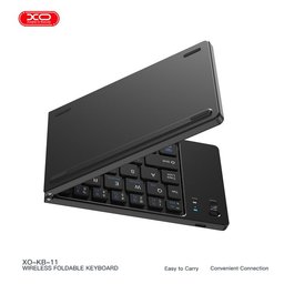 كيبورد لاسلكي قابل للطي XO KB-11 بلوتوث 5.0 بـ66 مفتاح XO KB11 Folding Keyboard