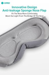 غطاء عين للنوم COTECi OT-011 Arctic ثلاثي الأبعاد حاجب للضوء جودة فاخرة COTECi OT-011 Sleeping Eye Mask Accessory