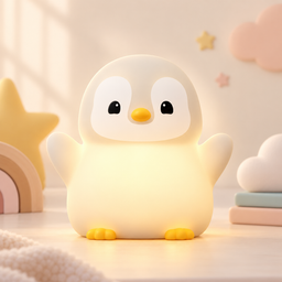 مصباح البطريق الليلي القابل للشحن Rechargeable Penguin Night Light